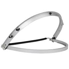 251-01-5270-   BOUTON OPTICAL Aluminum Face Shield Bracket for Full Brim Hard Hats