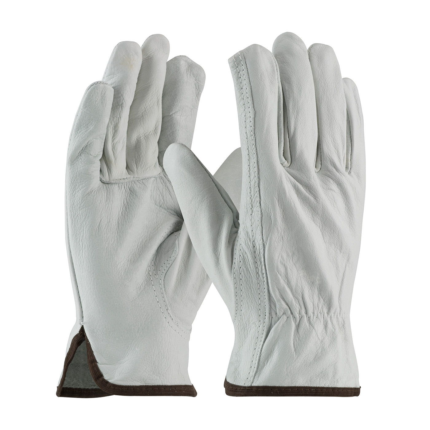 68-162/L  PIP Top Grain Cowhide Leather Drivers Glove.  (1 Dozen ) Size Large
