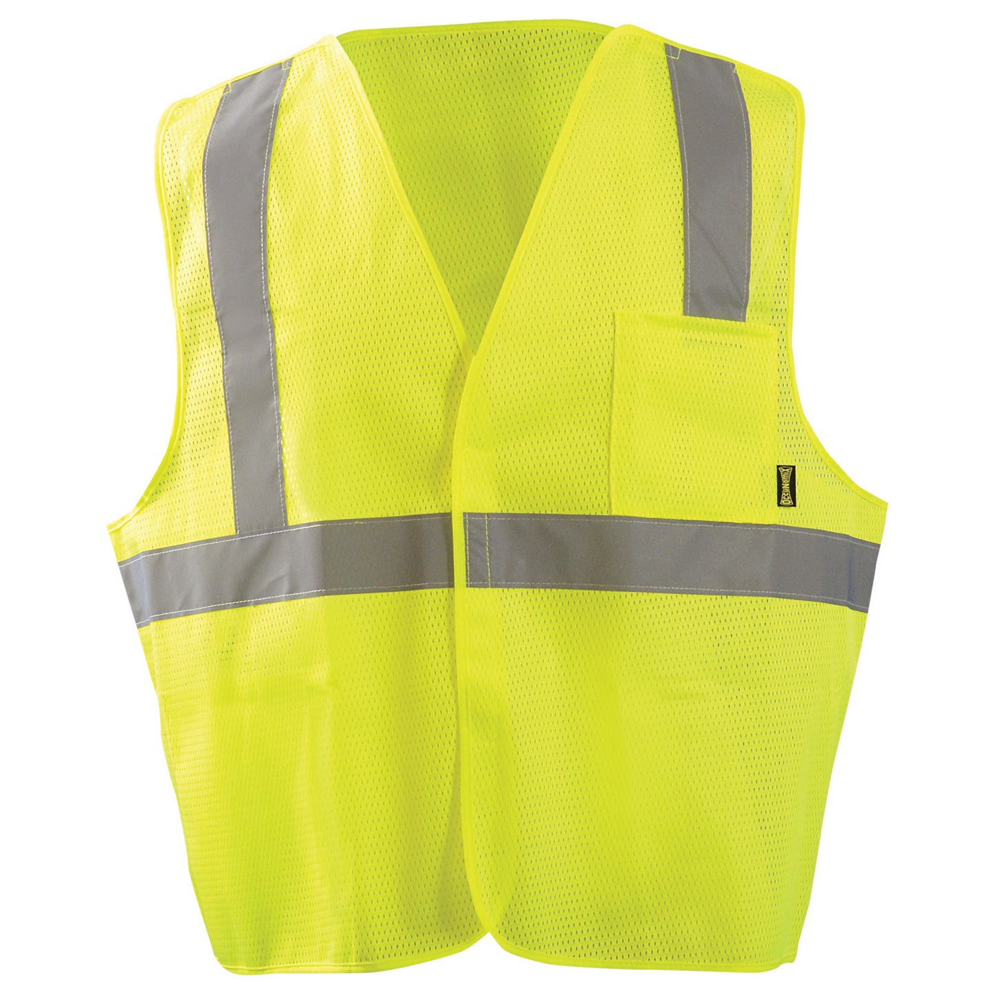 5 Pt. Break-Away Mesh Vest, Class 2, Yellow