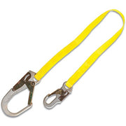 01261 - Guardian 4-Foot Single Leg Non-Shock Absorbing Lanyard with Rebar Hook.